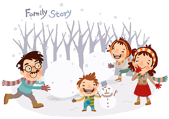 EPS 나무 라이프스타일 여자 남자 딸 행복 아들 어린이 겨울 일러스트 가족 눈사람 놀이 엄마 함께함 남매 미소 웃음 사람 소녀 소년 여러명 라이프 부모 화목 자녀 눈 아빠 즐거움 눈덩이 눈사람만들기 국내일러스트 자연요소 식물 계절 감정 다수 컨셉 관계 날씨 눈_날씨 표정 생활 만들기 파일형식 벡터