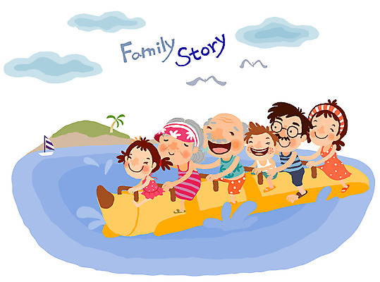 EPS 라이프스타일 여자 할아버지 노년 남자 수영복 행복 할머니 어린이 일러스트 가족 놀이 엄마 레저 휴가 손자 손녀 함께함 남매 미소 웃음 사람 소녀 소년 여러명 라이프 강 부모 화목 보트 아빠 손주 즐거움 바나나보트 조부모 국내일러스트 옷 감정 다수 컨셉 배_교통 관계 표정 성인 생활 파일형식 벡터