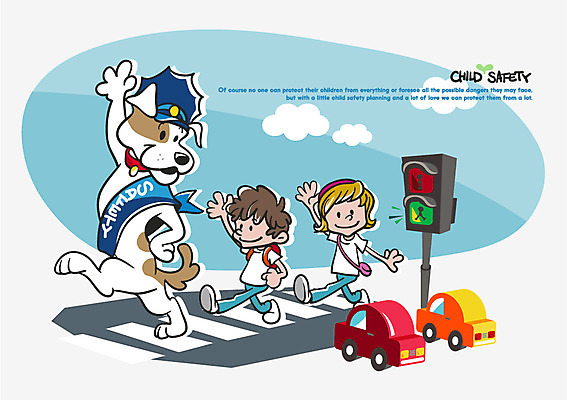 EPS 동물 캐릭터 남자 도로 어린이 일러스트 자동차 한명 안전 사람 소녀 소년 손들기 횡단보도 강아지 신호등 사회이슈 예방 생활안전 안전수칙 개캐릭터 질서 스쿨존 안전수칙캐릭터 어린이만 일러캐릭터 1 여자 길 육상교통 동물캐릭터 컨셉 교통시설 모션 반려동물 예절 보행로 개 파일형식 벡터