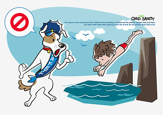 EPS 동물 캐릭터 남자 어린이 바다 일러스트 한명 안전 사람 소년 강 수영 절벽 강아지 사회이슈 다이빙 예방 생활안전 안전수칙 개캐릭터 안전수칙캐릭터 남자만 남자한명만 어린이만 소년만 소년한명만 일러캐릭터 1 동물캐릭터 컨셉 반려동물 수상스포츠 개 수중스포츠 파일형식 벡터