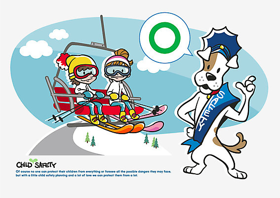 EPS 동물 캐릭터 여자 남자 어린이 일러스트 스키 스키장 안전 사람 소녀 소년 두명 강아지 사회이슈 예방 생활안전 안전수칙 리프트 개캐릭터 안전수칙캐릭터 어린이만 일러캐릭터 동물캐릭터 컨셉 겨울스포츠 반려동물 개 파일형식 벡터