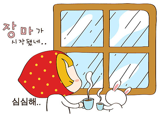 EPS 동물 캐릭터 한마리 라이프스타일 여자 커피 음료 스티커 일러스트 창문 날씨 청소년캐릭터 한명 사람 일상 라이프 생활 반려동물 토끼 비 차 장마 날씨캐릭터 토리 토리와토실이 토실 창밖 여자만 여자한명만 일러캐릭터 자연요소 1 인물캐릭터 포유류 청소년 비_날씨 파일형식 벡터