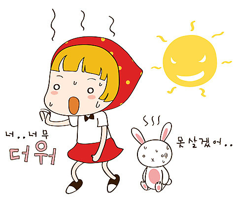 EPS 동물 캐릭터 한마리 라이프스타일 계절 여자 스티커 일러스트 날씨 청소년캐릭터 한명 사람 일상 라이프 생활 여름 반려동물 태양 토끼 더위 땀 날씨캐릭터 토리 토리와토실이 토실 여자만 여자한명만 일러캐릭터 자연요소 1 인물캐릭터 포유류 청소년 파일형식 벡터