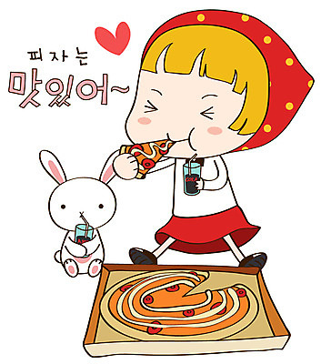 EPS 동물 캐릭터 한마리 라이프스타일 여자 음료 음식 스티커 일러스트 피자 패스트푸드 청소년캐릭터 한명 사람 일상 라이프 생활 반려동물 토끼 먹기 콜라 토리 토리와토실이 토실 여자만 여자한명만 일러캐릭터 1 인물캐릭터 포유류 모션 청소년 서양음식 인스턴트 탄산음료 파일형식 벡터