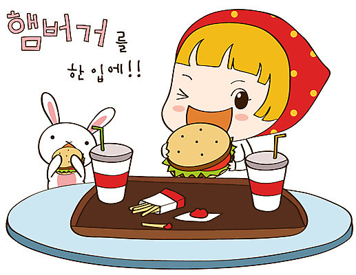 EPS 동물 캐릭터 한마리 라이프스타일 여자 음료 음식 스티커 일러스트 탁자 디저트 패스트푸드 청소년캐릭터 한명 미소 웃음 사람 일상 라이프 생활 반려동물 감자튀김 햄버거 토끼 먹기 토리 토리와토실이 토실 여자만 여자한명만 일러캐릭터 1 인물캐릭터 가구 포유류 모션 청소년 감자 표정 튀김 인스턴트 파일형식 벡터