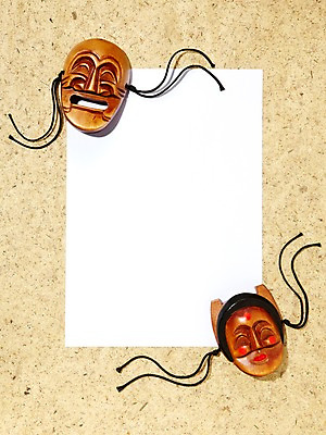 포토 JPG 스튜디오촬영 한국문화 한국전통 전통 종이 전통소품 한국 사람없음 메모지 한지 오브젝트 탈 하회탈 부네탈 국내포토 동양문화 아시아 실내 가면 사무용품 파일형식