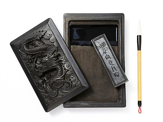포토 JPG 스튜디오촬영 한국문화 한국전통 전통 서예 전통소품 한국 실내 사람없음 붓 먹 오브젝트 벼루 서예용품 국내포토 동양문화 아시아 문구용품 내부 파일형식