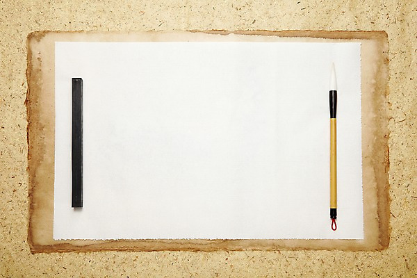 포토 JPG 스튜디오촬영 한국문화 한국전통 전통 종이 서예 전통소품 한국 실내 사람없음 붓 한지 오브젝트 서예용품 화선지 국내포토 동양문화 아시아 문구용품 내부 파일형식