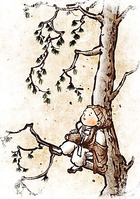 PSD 나무 종교 여유 어린이 불교 일러스트 한명 사람 앉기 소년 믿음 부처님오신날 나뭇가지 소나무 명상 동자승 목탁 남자만 남자한명만 어린이만 소년만 소년한명만 국내일러스트 식물 1 기념일 남자 감정 모션 승려 불교용품 파일형식