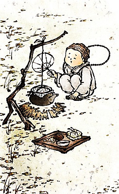 PSD 종교 여유 어린이 불교 일러스트 쟁반 한명 사람 소년 믿음 부처님오신날 한약재 부채 한약 동자승 약탕기 남자만 남자한명만 어린이만 소년만 소년한명만 국내일러스트 1 기념일 남자 감정 주방용품 약 약재 승려 파일형식