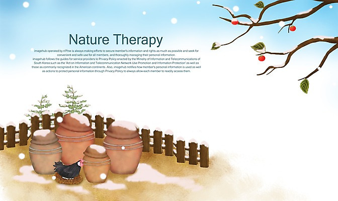 PSD 나무 동물 한마리 사계절 계절 백그라운드 겨울 일러스트 자연 사람없음 울타리 정원 가축 나뭇가지 눈 닭 항아리 감나무 겨울배경 국내일러스트 자연요소 식물 1 조류 날씨 감 담장 도자기 생태계 파일형식