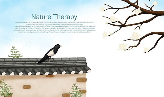 PSD 나무 한마리 사계절 계절 백그라운드 겨울 일러스트 자연 조류 기와 사람없음 담장 나뭇가지 동백 제비 동백나무 겨울배경 국내일러스트 식물 동물 1 꽃 생태계 파일형식