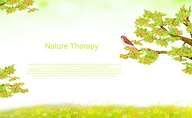 PSD 동물 한마리 사계절 계절 꽃 백그라운드 일러스트 자연 조류 꽃나무 사람없음 봄 참새 목련 봄배경 국내일러스트 나무 식물 1 생태계 파일형식