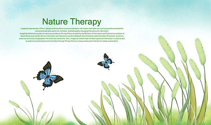 PSD 식물 사계절 계절 나비 곤충 백그라운드 잎 일러스트 자연 사람없음 초록색 여름 풀 풀잎 강아지풀 국내일러스트 동물 컬러 풀_식물 생태계 한해살이풀 파일형식