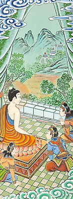 포토 JPG 종교 문화 불교 미술 그림 부처 과거 탱화 불교미술 부왕 최후의설법 국내포토 컨셉 문화예술 파일형식