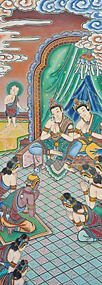 포토 JPG 종교 문화 불교 미술 그림 과거 탱화 불교미술 아시타선인 예언 국내포토 컨셉 문화예술 파일형식