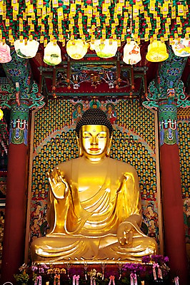 포토 JPG 종교 불교 실내 사람없음 부처님오신날 불상 부처 금불상 조계사 국내포토 기념일 내부 사찰 종로 파일형식