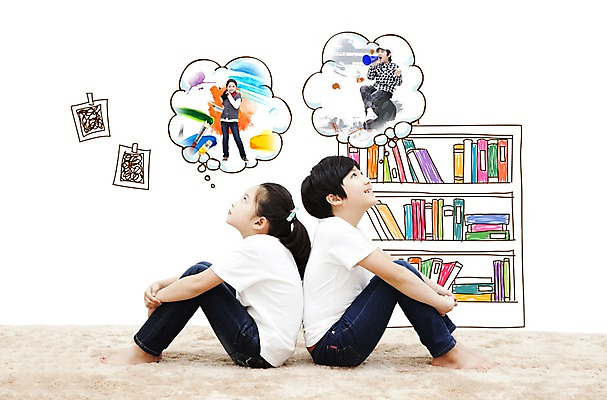 PSD 편집 편집이미지 어린이교육 교육 어린이 상상 책장 미소 웃음 사람 소녀 소년 두명 책 희망 카펫 꿈 등 체험 장래희망 맞대기 어린이만 이미지편집 여자 남자 감정 가구 컨셉 모션 표정 신체부위 파일형식