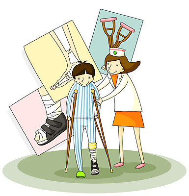 EPS 여자 남자 일러스트 의학 건강 미소 웃음 사람 소년 20대 두명 치료 10대 건강관리 환자 간호사 도움 보호 질병 질병관리 목발 깁스 부축 국내일러스트 어린이 컨셉 의료기기 청소년 표정 관리 청년 의료진 의료용품 파일형식 벡터