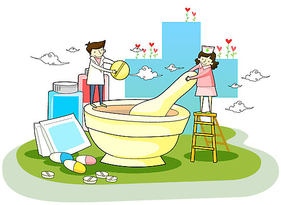 EPS 여자 남자 십자가 일러스트 의학 건강 미소 웃음 사람 두명 치료 30대 알약 약 건강관리 간호사 도움 제조 보호 약병 질병 약국 질병관리 물약 약봉지 약사 장년만 성인만 국내일러스트 컨셉 표정 관리 장년 의료진 병_담는 파일형식 벡터