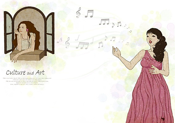 PSD 여자 문화 예술 음표 일러스트 창문 문화예술 사람 20대 두명 헤드셋 공연 감상 가수 창가 즐거움 오페라 여자만 성인여자만 청년만 청년여자만 성인만 국내일러스트 기호 감정 음악 음향기기 이벤트 청년 헤드폰 음악가 파일형식