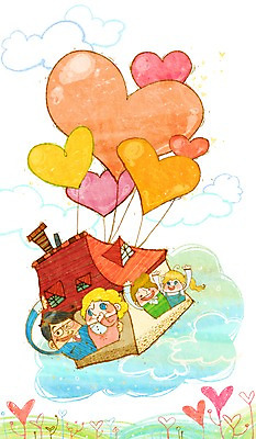 PSD 구름 여자 남자 행복 어린이 꽃밭 일러스트 가족 주택 함께함 사랑 웃음 사람 건물 부모 하트 즐거움 다문화 풍선 다문화사회 다문화가정 소통 어린이만 국내일러스트 자연요소 모양 건축물 꽃 감정 컨셉 관계 표정 사회_공동체 사회이슈 파일형식