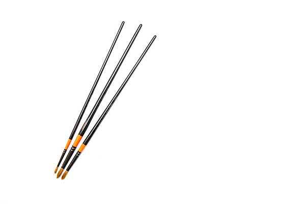 포토 JPG 스튜디오촬영 문구용품 학용품 실내 미술 누끼 사람없음 미술도구 도구 붓 세개 오브젝트 국내포토 문화예술 3 내부 파일형식