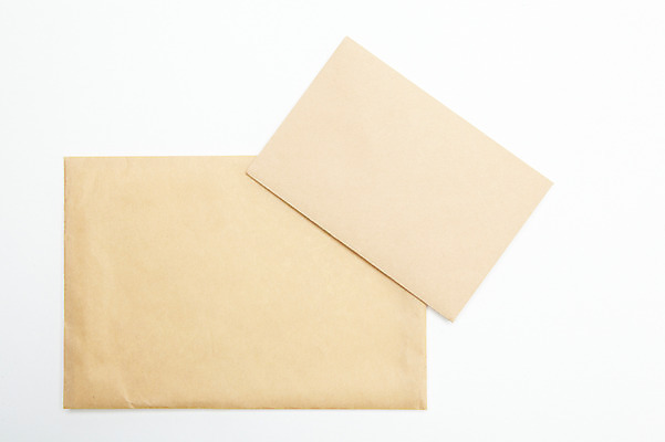 포토 JPG 스튜디오촬영 문구용품 봉투 서류봉투 편지봉투 실내 누끼 사람없음 종이봉투 사무용품 두개 편지 오브젝트 문서 국내포토 2 내부 파일형식