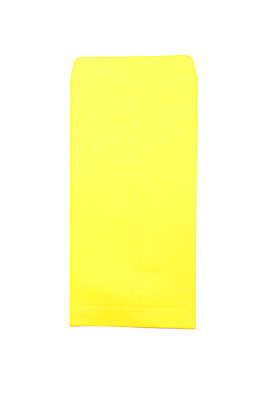 포토 JPG 스튜디오촬영 컬러 문구용품 학용품 봉투 편지봉투 실내 누끼 사람없음 한개 종이봉투 노란색 사무용품 오브젝트 국내포토 1 내부 편지 파일형식