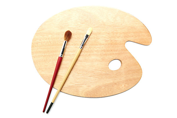 포토 JPG 스튜디오촬영 문구용품 학용품 실내 미술 누끼 사람없음 미술도구 붓 팔레트 오브젝트 국내포토 문화예술 내부 파일형식