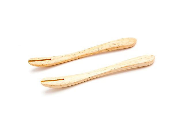 포토 JPG 스튜디오촬영 식기 생활용품 포크 주방용품 수저 실내 누끼 사람없음 목재 두개 도구 오브젝트 나무포크 티포크 국내포토 나무 2 재료 내부 파일형식