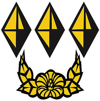 EPS 아이콘 군대 사람없음 군용 계급장 대위 2D아이콘 파일형식 벡터