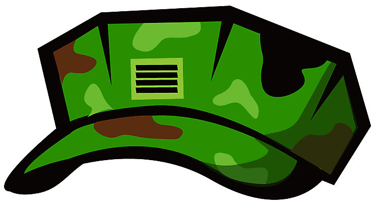 EPS 아이콘 모자 군대 사람없음 군용 군모 해병대모자 2D아이콘 모자_잡화 잡화 파일형식 벡터