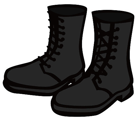 EPS 아이콘 군대 사람없음 군용 군화 2D아이콘 신발 파일형식 벡터