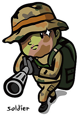 EPS 캐릭터 남자 일러스트 직업캐릭터 한명 사람 군인 총 전문직 군복 군인캐릭터 남자만 남자한명만 일러캐릭터 직업 1 무기 유니폼 국군 파일형식 벡터