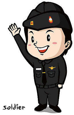 EPS 캐릭터 남자 일러스트 직업캐릭터 한명 미소 웃음 사람 군인 인사 전문직 공군 군복 군인캐릭터 남자만 남자한명만 일러캐릭터 직업 1 유니폼 군대 표정 예절 국군 파일형식 벡터