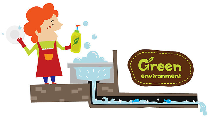 EPS 접시 여자 캠페인 일러스트 한명 사람 초록색 자연보호 환경 주방 그린캠페인 절약 그린에너지 보호 설거지 사회이슈 세제 환경보전 주부 주방세제 여자만 여자한명만 국내일러스트 1 식기 컬러 컨셉 가사 자연 에너지 파일형식 벡터