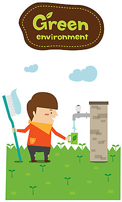 EPS 남자 캠페인 일러스트 한명 사람 컵 초록색 물 자연보호 환경 그린캠페인 양치 절약 그린에너지 보호 칫솔 사회이슈 환경보전 수도꼭지 수도 치약 수도_상하수도 남자만 남자한명만 국내일러스트 자연요소 1 식기 컬러 컨셉 자연 위생용품 청결 에너지 상하수도 파일형식 벡터