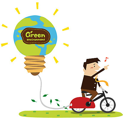 EPS 남자 지구 캠페인 잎 음표 일러스트 전구 나뭇잎 한명 사람 초록색 자연보호 환경 그린캠페인 자전거 에너지 절약 그린에너지 보호 사회이슈 환경보전 남자만 남자한명만 국내일러스트 식물 1 기호 음악 컬러 컨셉 자연 바이크 파일형식 벡터