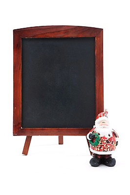 포토 JPG 스튜디오촬영 계절 기념일 인형 크리스마스장식 크리스마스 겨울 크리스마스용품 알림판 실내 누끼 이벤트 사람없음 장식 산타클로스 칠판 오브젝트 메모판 국내포토 내부 용품 파일형식