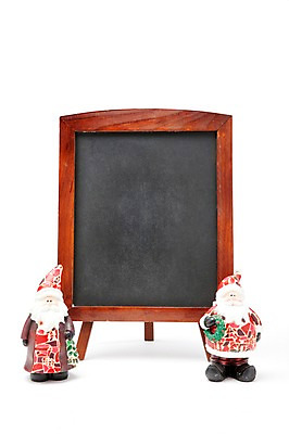 포토 JPG 스튜디오촬영 계절 기념일 인형 크리스마스장식 크리스마스 겨울 크리스마스용품 알림판 실내 누끼 이벤트 사람없음 장식 산타클로스 칠판 오브젝트 메모판 국내포토 내부 용품 파일형식