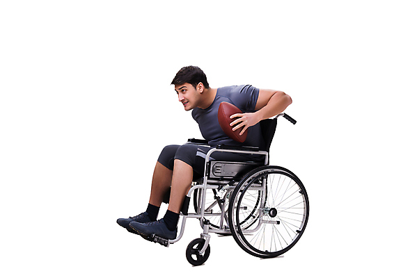 포토 JPG 해외이미지 직업 남자 스포츠 백그라운드 의자 공 놀이 앉기 사람없음 럭비 축구 고통 환자 흰색 도움 바퀴 수술 질병 장애인 사건 휠체어 문제 테라피 극복 장애 순서 고립 깨짐 운동가 착륙 치유 쿼터백 플레이어 해외202105 해외포토 감정 컬러 가구 컨셉 의학 모션 사람 치료 뷰티 구기 파일형식