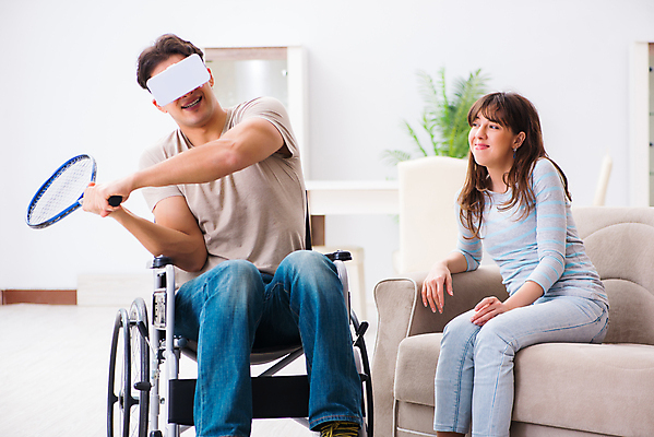 포토 JPG 해외이미지 커플 행복 안경 스포츠 놀이 고글 주택 사람없음 치료 고통 환자 간호사 테니스 게임 라켓 아내 도움 장애인 사건 사이버 휠체어 비전 외과 장애 돌봄 치유 플레이어 가상 가상현실 현실 해외202105 해외포토 잡화 감정 스포츠용품 컨셉 의학 관계 모션 병원 건물 구기 의료진 파일형식