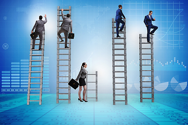 포토 JPG 해외이미지 직업 여자 남자 비즈니스 사다리 사람없음 치료 금융 계단 경쟁 성장 비즈니스맨 비즈니스우먼 대표 종업원 기회 성별 승진 공평 진행 고용 소셜 차별 평등 자극 해외202105 해외포토 컨셉 의학 사람 경제 구직 도구 직장인 채용 파일형식