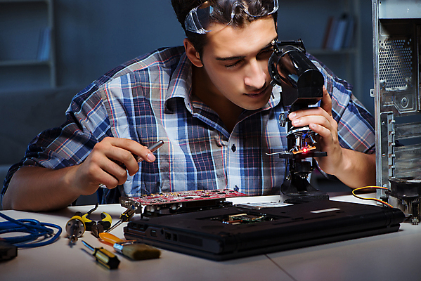 포토 JPG 해외이미지 직업 산업 부분 현미경 실험 사람없음 노트북 컴퓨터 디지털 장비 과학기술 기구 공구 기술자 엔지니어 수리 확대 연결 서비스 순환 반도체 전자 철사 유지 국회 마더보드 지원 프로세서 하드웨어 해외202105 해외포토 모션 기술 실험기구 전자제품 도구 파일형식