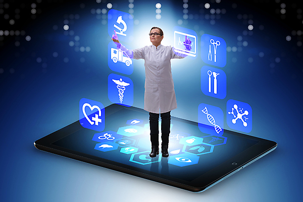 포토 JPG 해외이미지 인터넷 미래 건강 병원 실험 사람없음 치료 컴퓨터 약 디지털 스크린 장비 시험 환자 의사 긴급 DNA 뇌 멀리 온라인 인공 인터페이스 지능 터치스크린 홀로그램 가상 해외202105 해외포토 교육 컨셉 의학 전자제품 의료진 생명공학 파일형식