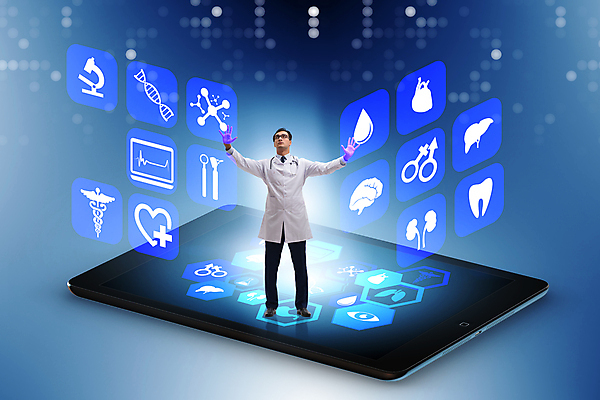 포토 JPG 해외이미지 인터넷 미래 건강 병원 실험 사람없음 치료 컴퓨터 약 디지털 스크린 장비 시험 환자 의사 긴급 DNA 뇌 멀리 온라인 인공 인터페이스 지능 터치스크린 홀로그램 가상 해외202105 해외포토 교육 컨셉 의학 전자제품 의료진 생명공학 파일형식