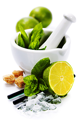 포토 JPG 해외이미지 사람없음 얼음 설탕 민트 흰배경 라임 절구 모히토 절굿공이 해외202004 해외포토 자연요소 백그라운드 과일 흰색 도구 칵테일 허브 파일형식