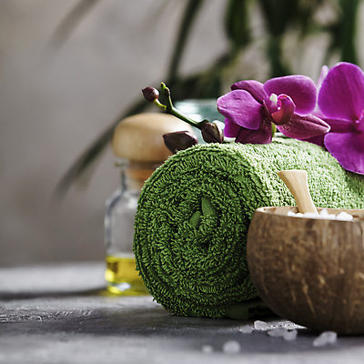 포토 JPG 해외이미지 그릇 사람없음 아웃포커스 수건 위생용품 숟가락 스파용품 아로마테라피 난초꽃 입욕소금 해외202004 해외포토 식기 꽃 생활용품 촬영기법 수저 스파 미용용품 난초 오브젝트 소금 테라피 파일형식