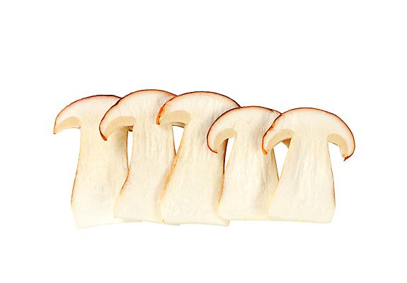 포토 JPG 해외이미지 식재료 단면 실내 사람없음 흰배경 슬라이스 그물버섯 해외202004 해외202105 해외포토 백그라운드 내부 버섯 흰색 파일형식